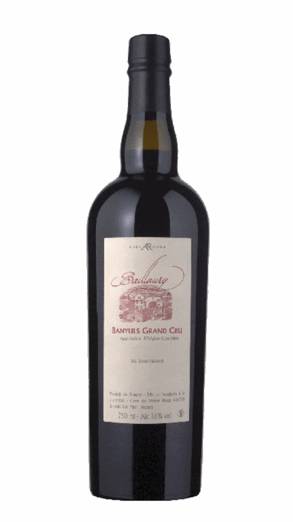 2009-Baillaury L'Abbe Rous Banyuls Grand Cru Rouge