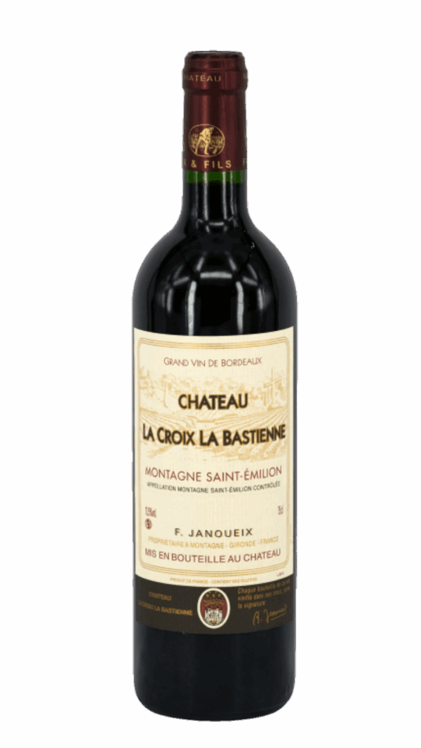 2020-La Croix la Bastienne Montagne Saint-Emilion Rouge HALVE FLES
