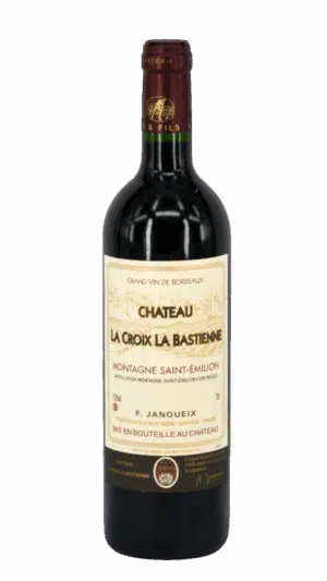 2020-La Croix la Bastienne Montagne Saint-Emilion Rouge HALVE FLES