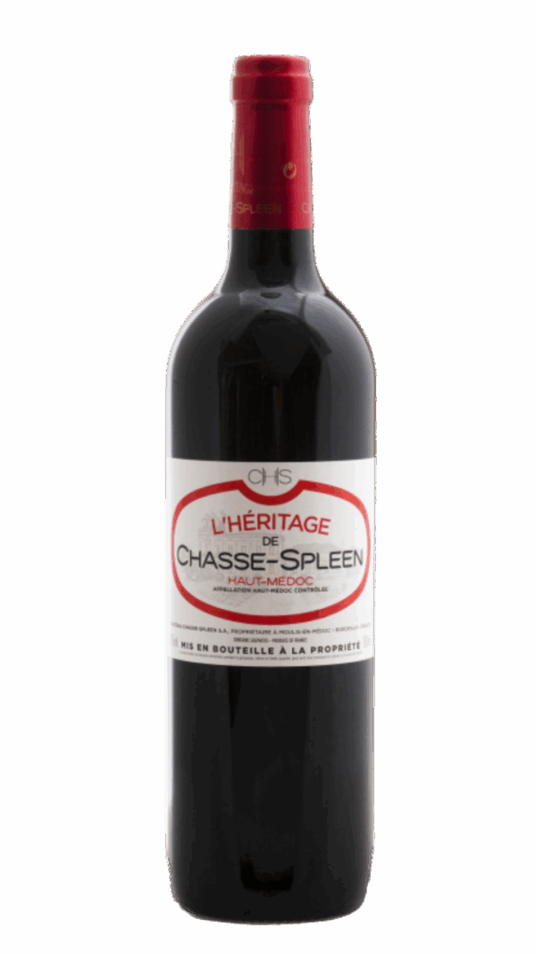 2020-l'Heritage de Chasse-Spleen Haut-Medoc Rouge