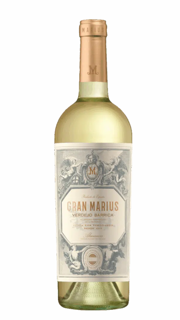 2022-Piqueras Gran Marius Verdejo Almansa Barrica Blanco