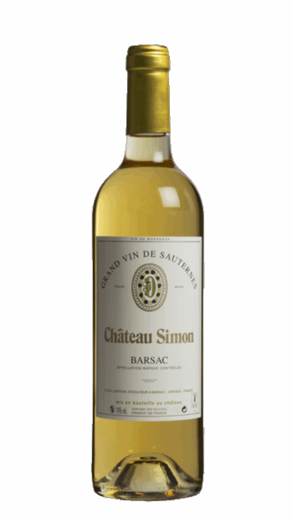 2022-Simon Sauternes Blanc HALVE FLES