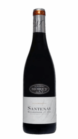 2022-Vincent et Sophie Morey Santenay Rouge 1er Cru Les Beaurepaire Rouge