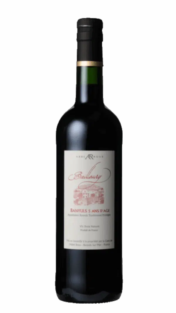 NV-Baillaury L'Abbe Rous Banyuls 5 Ans d'Age Rouge