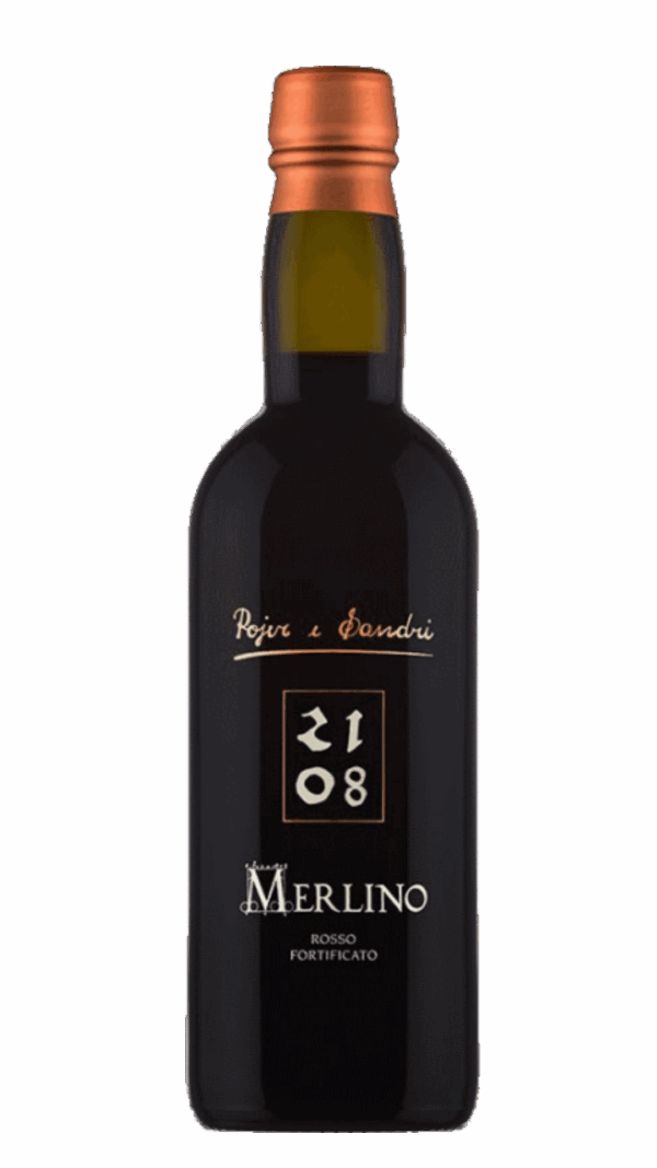 NV-Merlino Dolomiti Vino Liquoroso Rosso HALVE LITER