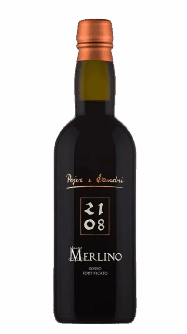 NV-Merlino Dolomiti Vino Liquoroso Rosso HALVE LITER