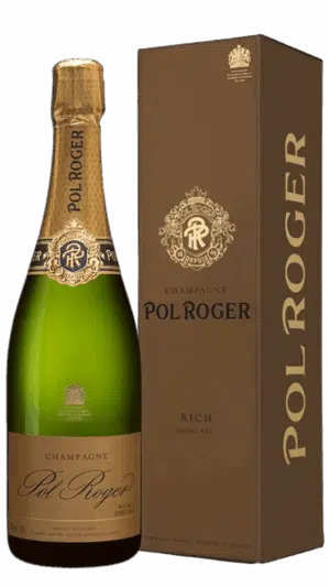 NV-Pol Roger Champagne Demi-Sec Blanc in giftbox