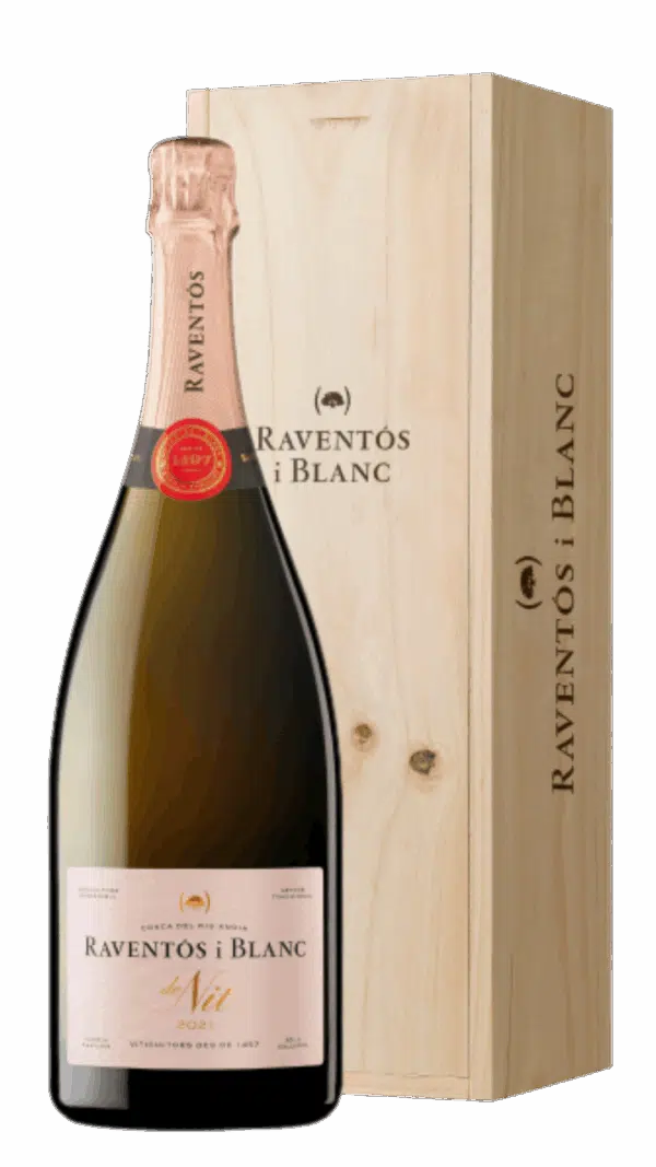 2022-Raventos i Blanc de Nit Conca del Riu Anoia Rosado MAGNUM in kist
