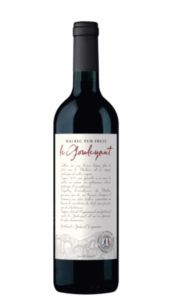 2023-Vigouroux Haute Serre Le Gouleyant Pur Fruit Malbec Rouge *