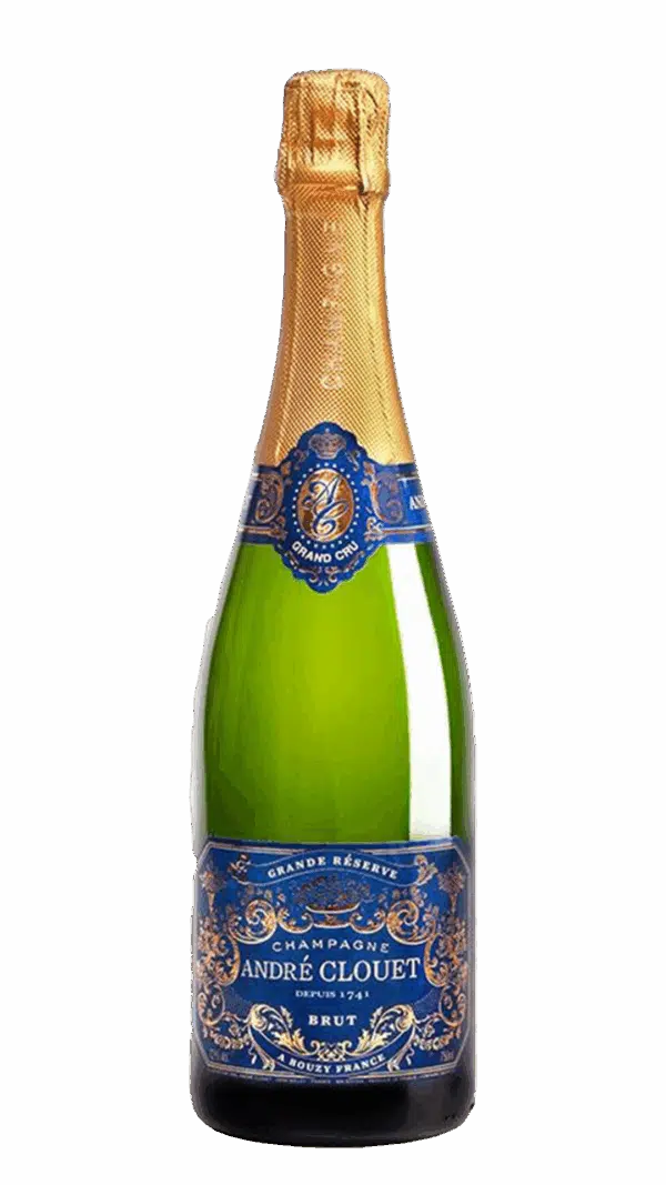 NV-Andre Clouet Champagne Brut Blanc HALVE FLES