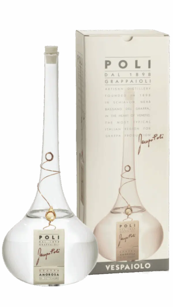 NV-Jacopo Poli Grappa Vespaiolo Amarosa di Settembre HALVE LITER
