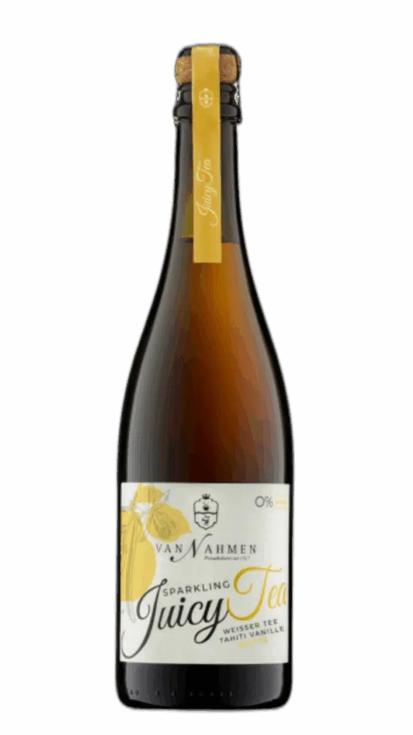 NV-Van Nahmen Sparkling Tea Weisser Tee Vanille Quitte Alcohol Free 0.0%
