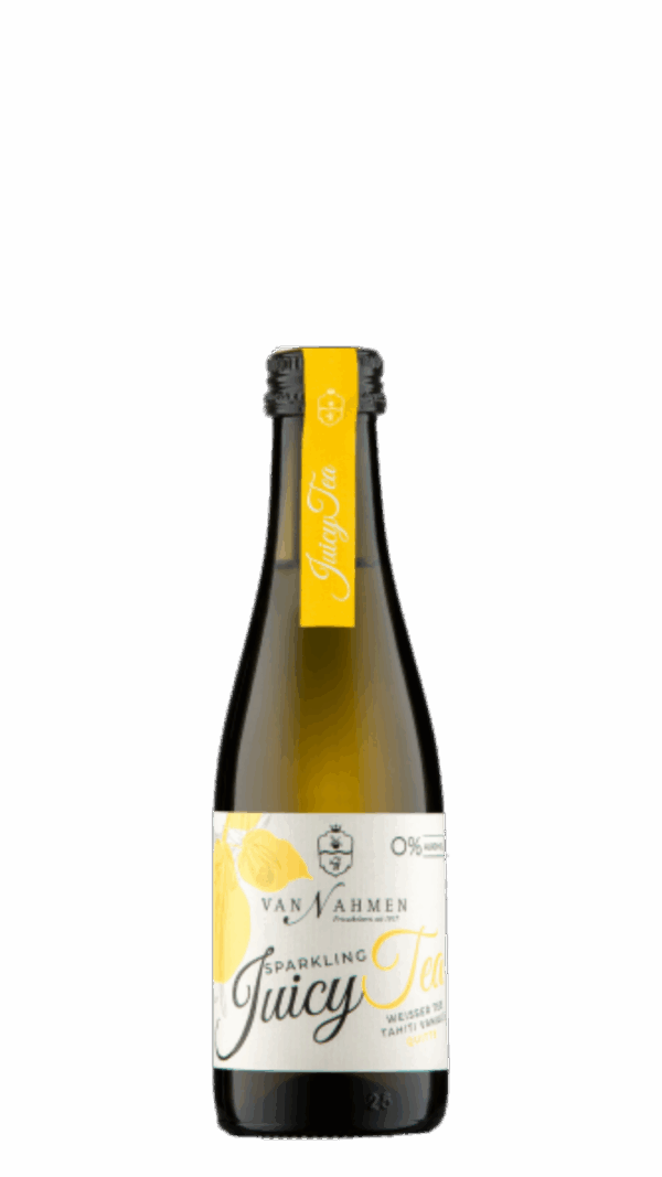 NV-Van Nahmen Sparkling Tea Weisser Tee Vanille Quitter Alcohol Free 0.0% PICCOLO