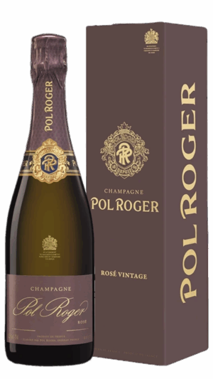 2018-Pol Roger Vintage Champagne Rosé in giftbox