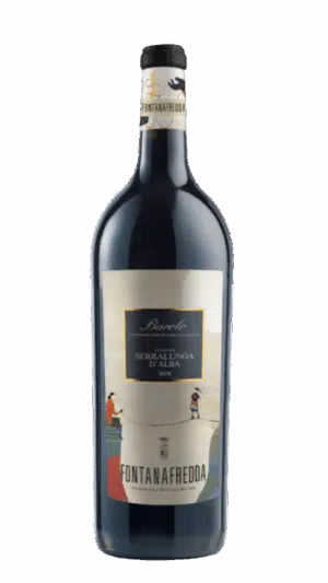 2019-Fontanafredda Barolo Serralunga d'Alba Rosso MAGNUM in kist