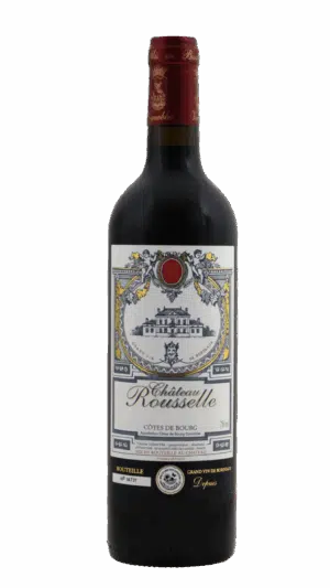 2019-Rousselle Cotes de Bourg Bordeaux Rouge
