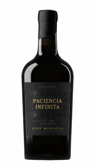 2020-Pepe Mendoza Alicante Paciencia Infinita Dulce Tinto HALVE LITER