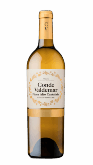 2021-Conde Valdemar Rioja Finca Alto Cantabria Vinedo Singular Blanco