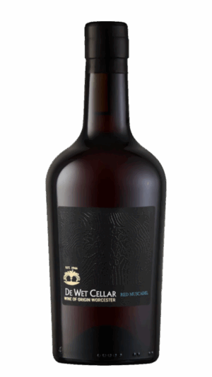 2021-De Wet Cellar Red Muscadel HALVE LITER