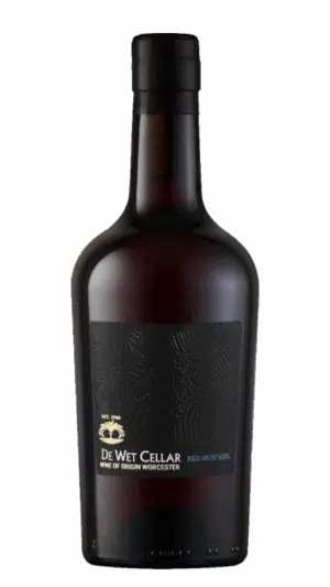 2021-De Wet Cellar Red Muscadel HALVE LITER