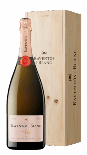 2022-Raventos i Blanc de Nit Conca del Riu Anoia Rosado MAGNUM in kist