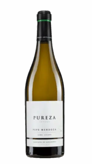 2023-Pepe Mendoza Alicante Pureza Anfora Moscatel Tierras de la Marina Blanco