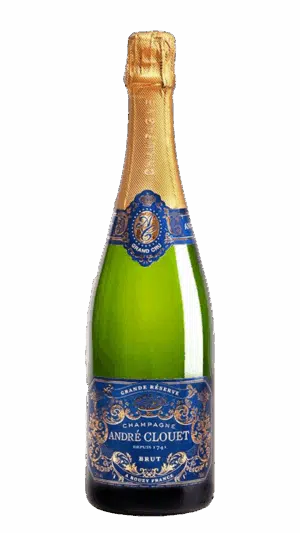 NV-Andre Clouet Champagne Brut Blanc HALVE FLES