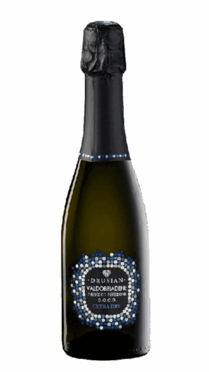 NV-Drusian Prosecco di Valdobbiadene Spumante Superiore Extra Dry Bianco HALVE FLES