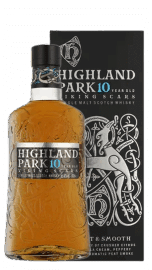NV-Higland Park Viking Scars 10 Y. Single Malt Whisky