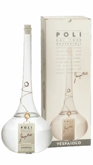 NV-Jacopo Poli Grappa Vespaiolo Amarosa di Settembre HALVE LITER