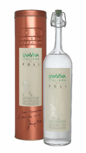 NV-Jacopo Poli UvaViva Distillato d'Uva Italiana