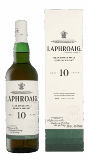 NV-Laphroiagh 10 Y. Single Malt Whisky