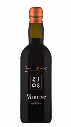 NV-Merlino Dolomiti Vino Liquoroso Rosso HALVE LITER