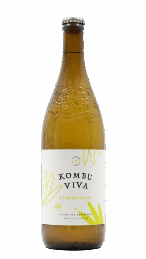 NV-Sparkling Essence Kombucha Kombu Viva Lemongrass Tea Exp. 0.0% *