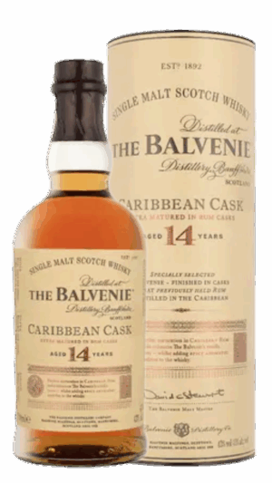 NV-The Balvenie 14 Y. Caribian Cask Single Malt Whisky
