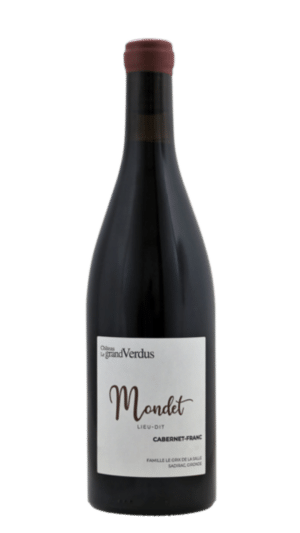 2019-Le Grand Verdus Mondet Cabernet Franc Rouge