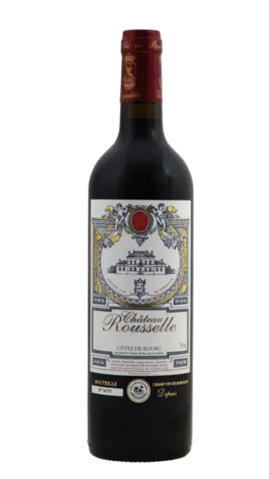 2019-Rousselle Cotes de Bourg Bordeaux Rouge