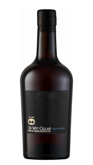 2021-De Wet Cellar Red Muscadel HALVE LITER