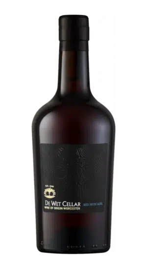 2021-De Wet Cellar Red Muscadel HALVE LITER
