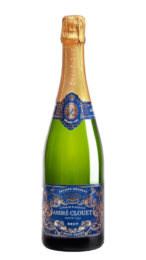 NV-Andre Clouet Champagne Brut Blanc HALVE FLES