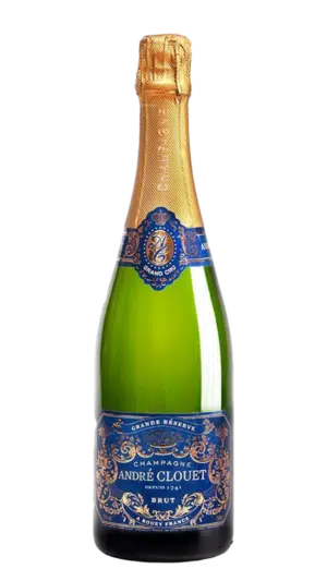 NV-Andre Clouet Champagne Brut Blanc HALVE FLES