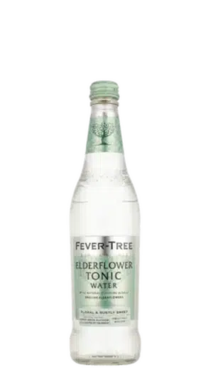 NV-Fever-Tree Premium Elderflower Tonic Water (los) HALVE LITER