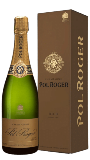 NV-Pol Roger Champagne Demi-Sec Blanc in giftbox