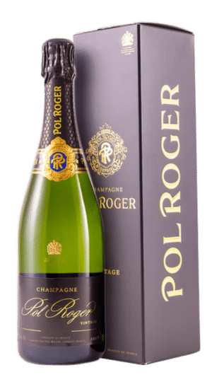 2015-Pol Roger Vintage Champagne Blanc MAGNUM in giftbox