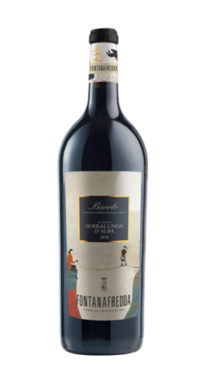 2019-Fontanafredda Barolo Serralunga d'Alba Rosso MAGNUM in kist