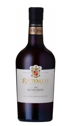 2019-Rietvallei Rooi Muscadel Red HALVE LITER