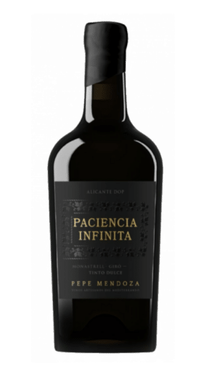 2020-Pepe Mendoza Alicante Paciencia Infinita Dulce Tinto HALVE LITER