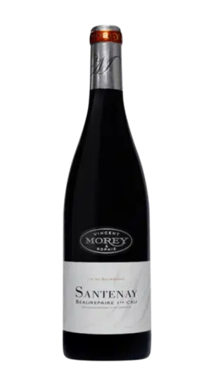 2021-Vincent et Sophie Morey Santenay Rouge 1er Cru Les Beaurepaire Rouge