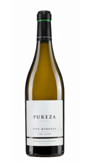 2023-Pepe Mendoza Alicante Pureza Anfora Moscatel Tierras de la Marina Blanco