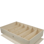 6 vaks Houten Kist 'Le Grand Cru'